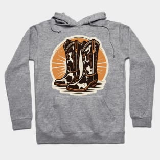 Western Boots Hoodie